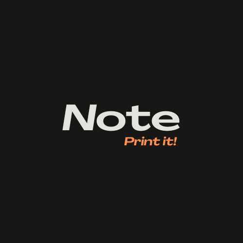 Note Printing