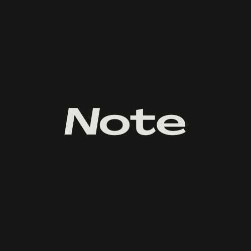 Note Printing